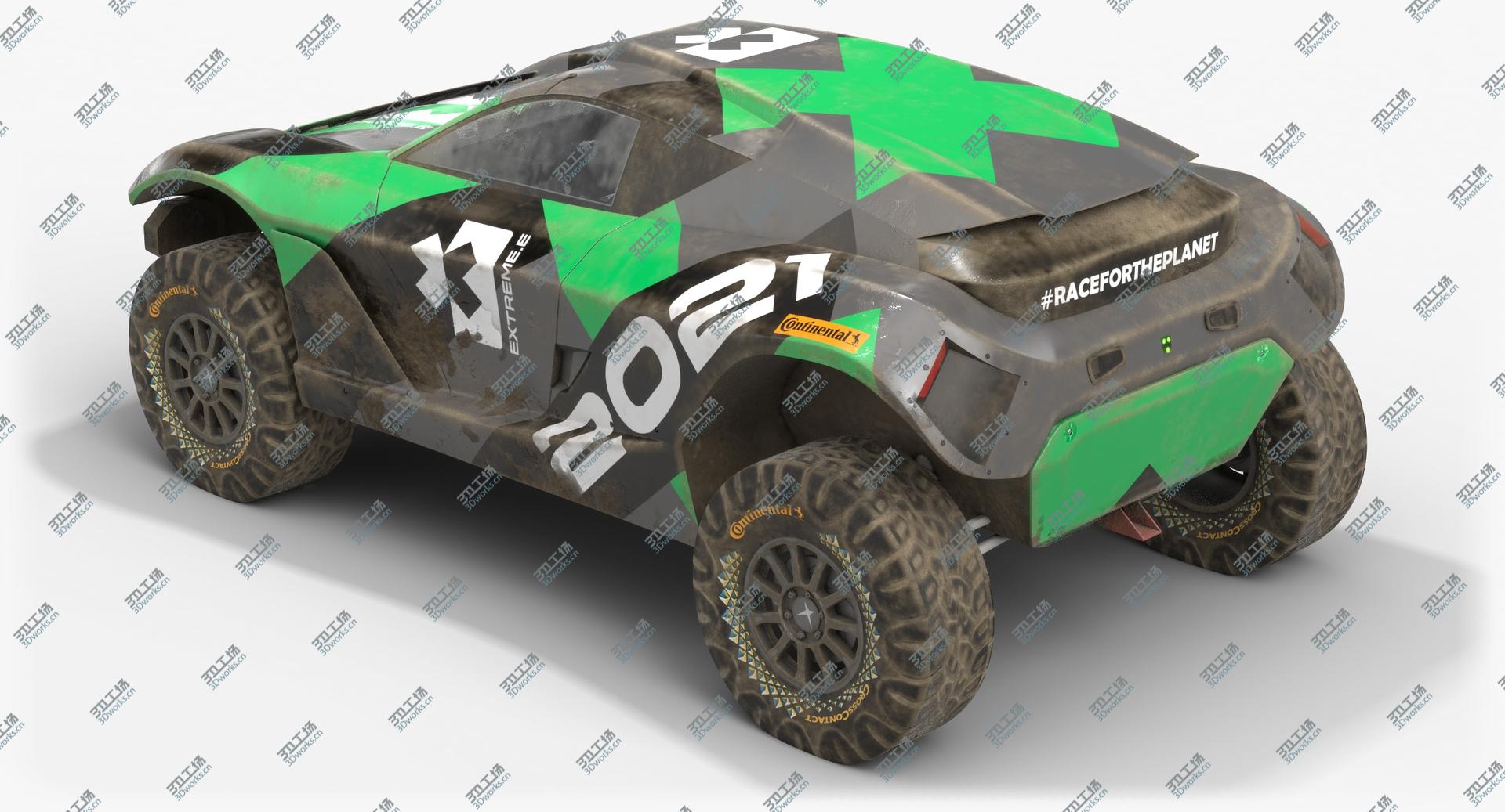 images/goods_img/2021040164/3D Extreme E ODYSSEY 21 E-SUV Season 2021 Dirty model/4.jpg